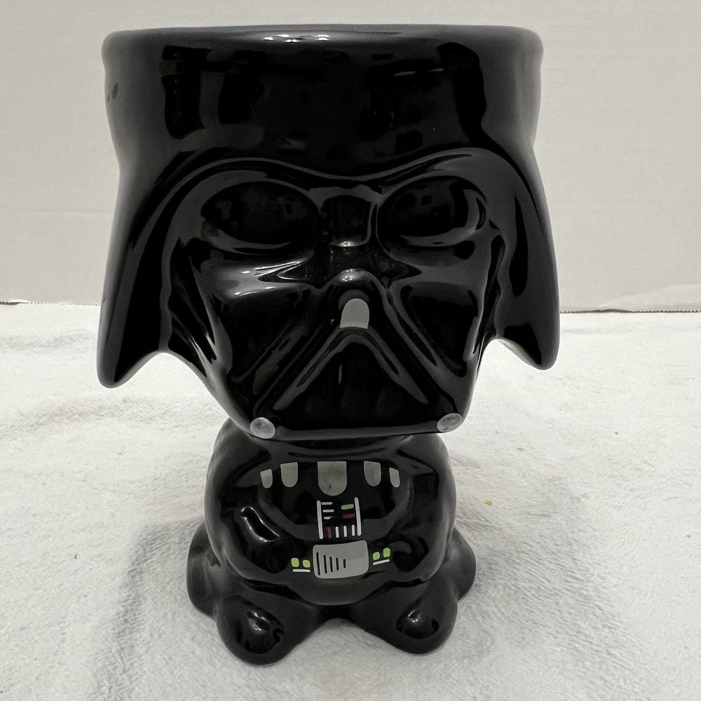 Star Wars Darth Vader Black Ceramic Goblet Cup Coffee Mug By Galerie
